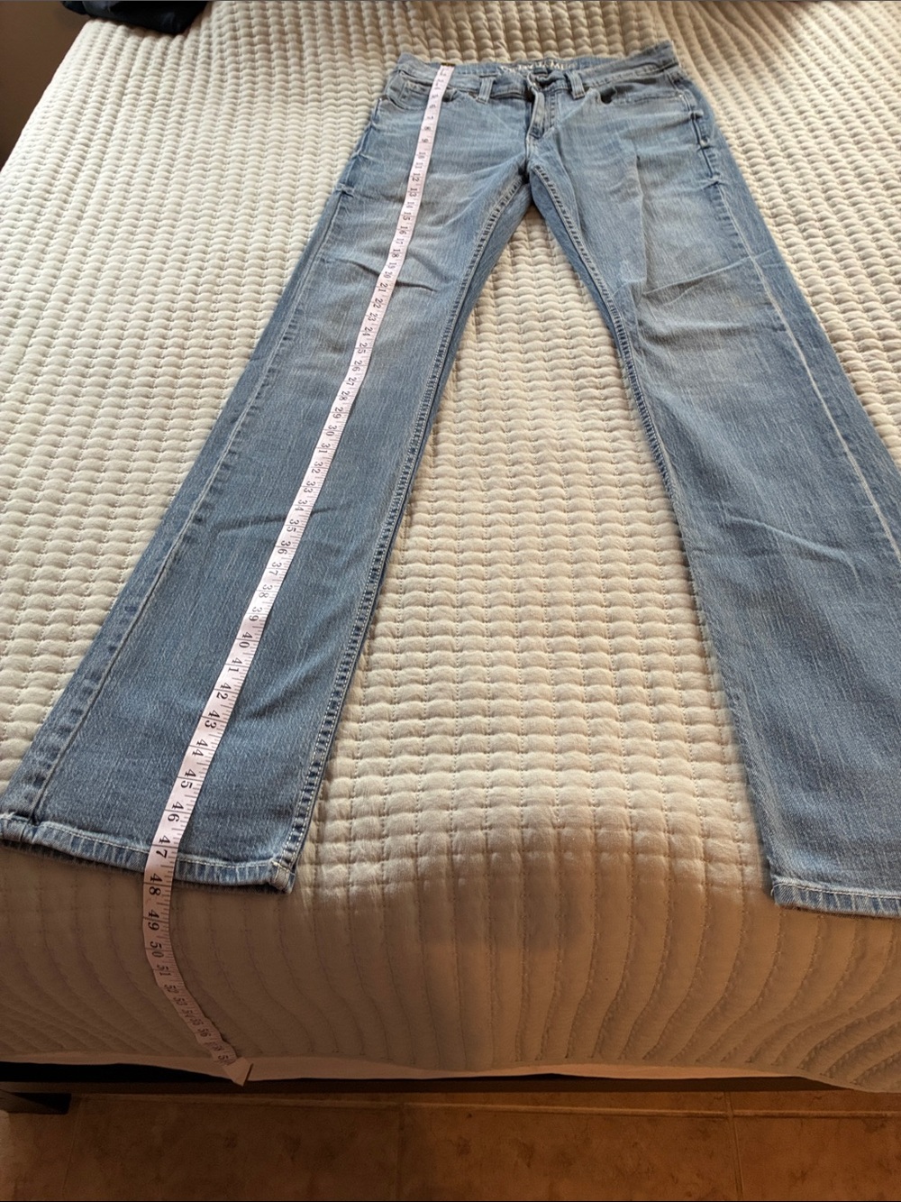 Men’s Light Blue Straight-leg Cody James